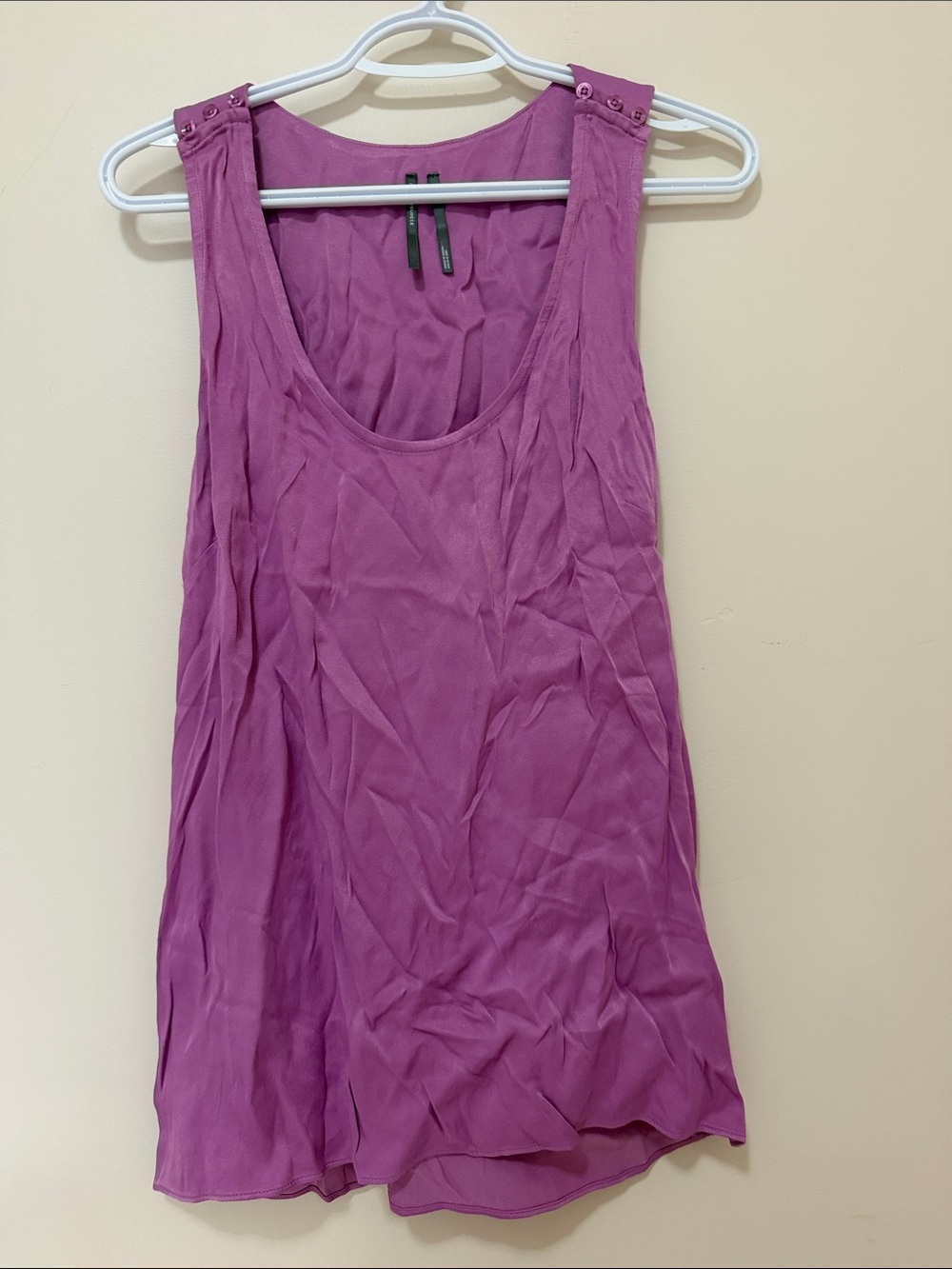 Anthropologie Sleeveless Scoop Neck Camisole - Purple